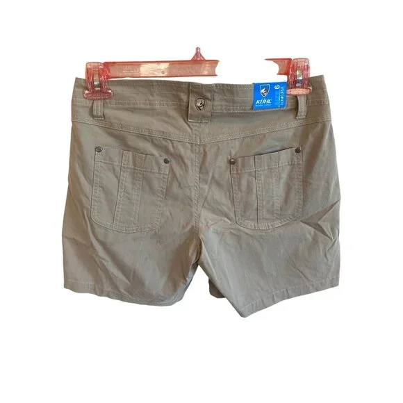 NWT Kuhl Women's 6 Splash Shorts 5.5 Beige MSRP$65 - Picture 4 of 11